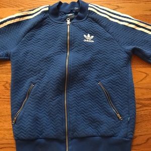 Blue Adidas Jacket